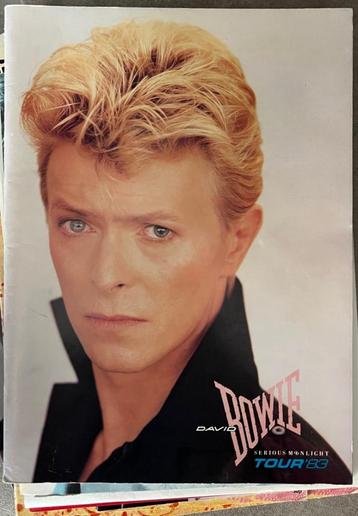 David Bowie Concert tour books beschikbaar voor biedingen