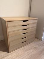 Ladeblok Alex ikea eikenpatroon, Huis en Inrichting, Zo goed als nieuw, Minder dan 100 cm, Met lade(s), 25 tot 50 cm
