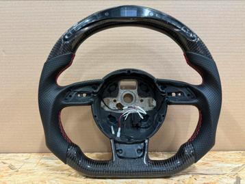 Audi RS A4, A5, S4, S5, S6, RSQ5, SQ5 Carbon Fiber Stuur Led beschikbaar voor biedingen
