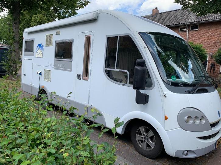 Knaus Sunliner camper, Caravans en Kamperen, Campers, Particulier, tot en met 4, Integraal, Knaus, Fiat, Diesel, Handgeschakeld