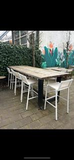 Tuintafel/buitentafel, Tuin en Terras, Tuinsets en Loungesets, Gebruikt, Eettafel, Meer dan 8 zitplaatsen, Ophalen of Verzenden