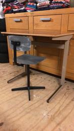 Vintage schoolbankje, Huis en Inrichting, Bureaus, Ophalen, Gebruikt, Bureau