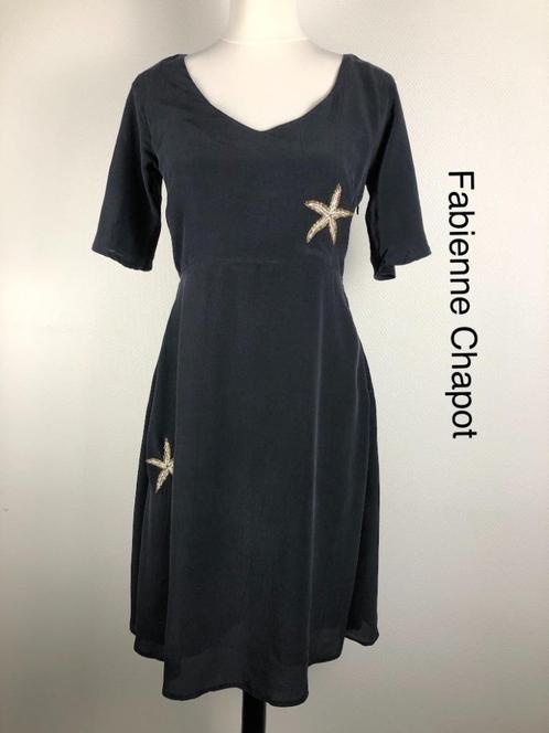 Fabienne Chapot Jurk  (mt: 36) 18,5/8059, Kleding | Dames, Jurken, Zo goed als nieuw, Maat 36 (S), Zwart, Ophalen of Verzenden