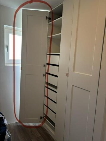 IKEA Grimo kastdeur zonder scharnieren 50x229