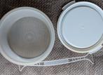 TAART DOOS VAN TUPPERWARE, met hengsel. Dus draagbaar., Ophalen of Verzenden, Zo goed als nieuw