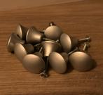 Kastknoppen / deurknoppen zilver 10 stuks, Ophalen of Verzenden, Zo goed als nieuw