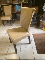 Leren stoelen, Huis en Inrichting, Stoelen, Gebruikt, Overige kleuren, Leer, Ophalen of Verzenden