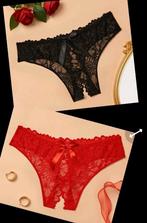 Nieuw in verpakking 2 strings 1xl, Shein, Verzenden, Rood, String