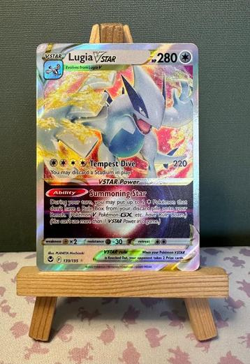 Lugia 139-195 VSTAR Full Art Silver Tempest Pokémon Kaart