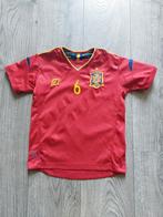 Vintage Voetbalshirtje EK 2008 Spaans Elftal A.INIESTA #6, Maat XS of kleiner, Ophalen of Verzenden, Gebruikt, Shirt