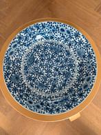 Authentiek Makkum aardewerk sierbord nr 132, Delfts blauw, Ophalen of Verzenden