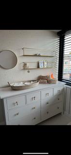 Woood wandplanken van gouden metaal, Huis en Inrichting, Ophalen of Verzenden, Zo goed als nieuw