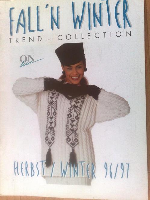 On-line Trend - collection herfst/winter 1996 / 1997, Hobby en Vrije tijd, Breien en Haken, Zo goed als nieuw, Patroon of Boek