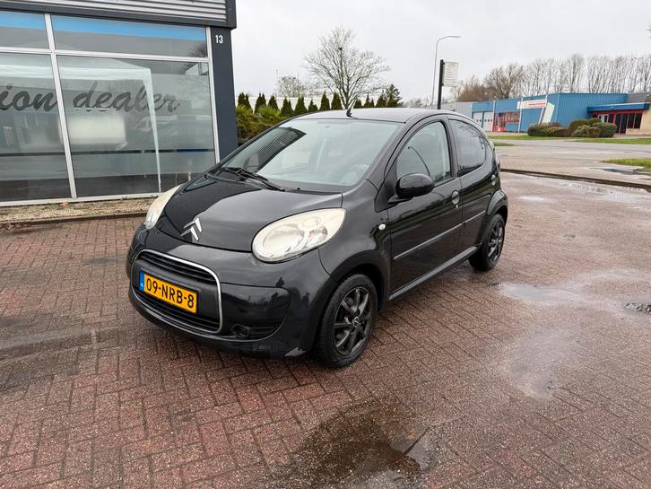 Citroën C1 1.0 5-DRS 2010 Zwart Airco/AllSeason/APK26, Auto's, Citroën, Particulier, C1, ABS, Airbags, Airconditioning, Boordcomputer