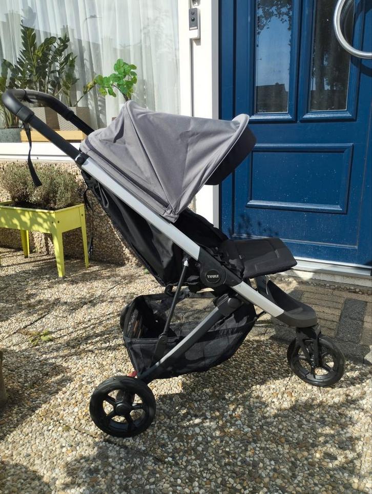 Thule Runner Buggy - Goede Conditie!, Kinderen en Baby's, Kinderwagens en Combinaties, Gebruikt, Kinderwagen, Overige merken, Verstelbare duwstang