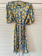 Jurk Ydence XL Citoen Geel Blauw Jurkje Knoopjes Zomer ZGAN, Ophalen of Verzenden