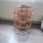Rotan Lantaarn Groot - Nette Staat, 25 tot 50 cm, Ophalen of Verzenden, Zo goed als nieuw, Bruin