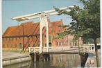 GROETEN UIT FRANEKER VLIET VLIETSERBRUG OUDE PAKHUIZEN 1969, Ophalen of Verzenden, 1960 tot 1980, Ongelopen, Friesland