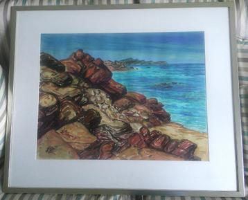 "Blauwe Zee" - Erik Bauknecht 1929-1993 beschikbaar voor biedingen
