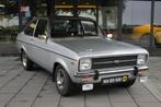Ford Escort 1.6 Ghia (bj 1977, automaat), Auto's, Automaat, Zwart, Origineel Nederlands, Sedan