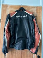 Echt Lederen Motorjas Heren XXL, Motoren, Kleding | Motorkleding, Ophalen, Tweedehands, Heren, Jas | leer