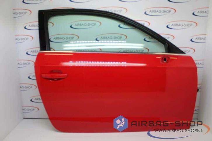 Audi A3 8V 3-Deurs Portier / Deur Rechts Rood, Auto-onderdelen, Carrosserie en Plaatwerk, Deur, Audi, Gebruikt, Ophalen of Verzenden