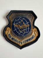 USAF Air Mobility Command patch, Verzamelen, Ophalen of Verzenden, Luchtmacht, Nederland, Embleem of Badge