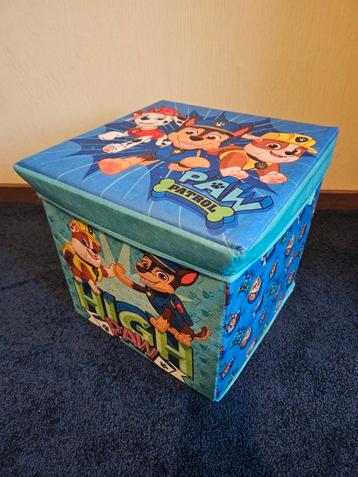 Paw Patrol Opbergdoos met inhoud beschikbaar voor biedingen