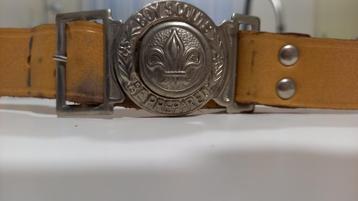 scouting / padvinders / welpjes koppel riempje. Seventies  beschikbaar voor biedingen