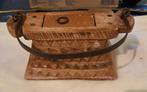 Antiek houten theekist India, Ophalen of Verzenden
