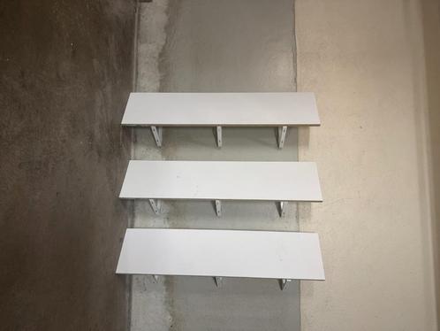 EKBY ÖSTEN Ikea Wandplanken met plankdragers, wit, set van 3, Huis en Inrichting, Woonaccessoires | Wandplanken en Boekenplanken