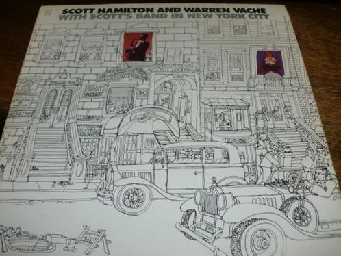 Scott Hamilton And Warren Vaché In NYC  Concord LP US 1978, Cd's en Dvd's, Vinyl | Jazz en Blues, Gebruikt, Jazz, 1960 tot 1980