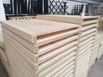 Eiken Dubbele overzettreden van 100 tot 150cm breed, Overige materialen, Nieuw, 15 m² of meer, Ophalen