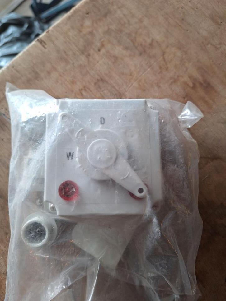 GE Was/Droogmachine Schakelaar Nieuw - 422053 WMSTU 20/2, Witgoed en Apparatuur, Onderdelen en Toebehoren, Nieuw, Ophalen of Verzenden