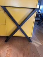 Stalen tafelpoten, Zo goed als nieuw, Metaal, Rechthoekig, 50 tot 100 cm