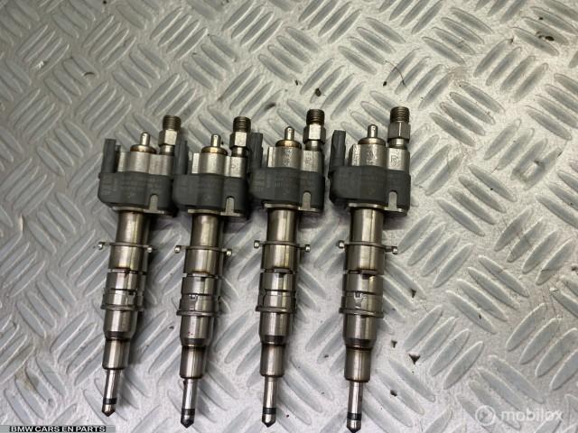Injector set 4 stuk BMW n43 n53 motoren index 11 13537589048, Auto-onderdelen, Brandstofsystemen, BMW, Gebruikt, Ophalen of Verzenden