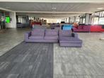 Hoekbank plofbank donkergrijs lila gloed 330x190 | BEZORGEN, Huis en Inrichting, Banken | Bankstellen, Hoekbankie, 100 tot 125 cm