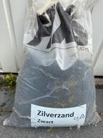 3 zakken zilverzand zwart, Tuin en Terras, Grind, Keien en Split, Ophalen, Zo goed als nieuw, Overige materialen, Overige typen