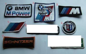 BMW M1 alpina m power schnitzer patch opnaai embleem