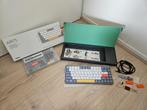 Nuphy Air75 V1 + Coast Keycaps - ZGAN, Computers en Software, Toetsenborden, Nuphy, Ophalen of Verzenden, Zo goed als nieuw, Draadloos
