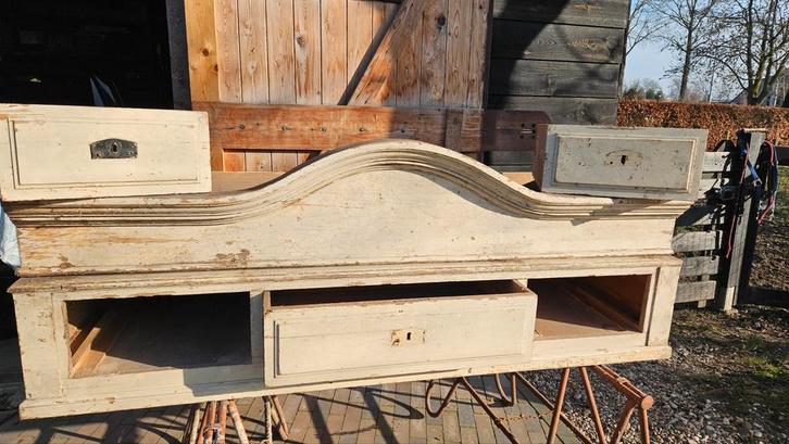 Oude Kast delen, Antiek en Kunst, Antiek | Meubels | Kasten, Ophalen