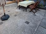 Gratis grindtegels 60x40, Tuin en Terras, Ophalen, Gebruikt, 10 m² of meer, Beton