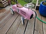 Roze metalen loopauto, Ophalen, Zo goed als nieuw, Loopvoertuig