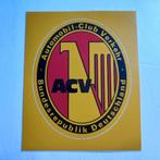 Mooie oude Duitse sticker.   ACV.  Automobil club., Verzamelen, Ophalen of Verzenden, Zo goed als nieuw