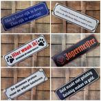 Biertje? groen reclamebord van metaal wandbord decoratie, Info@deconoord.nl, Deco Noord, Nieuw, Ophalen of Verzenden