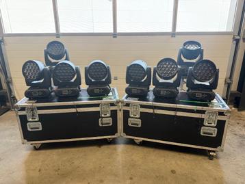 8 x BSL Magic Zoom 19 movingheads beschikbaar voor biedingen