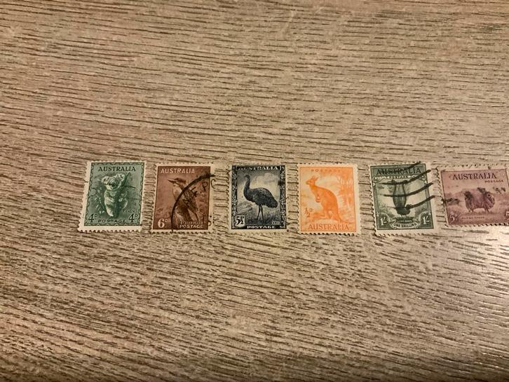 Oude Australische Postzegels - Dieren Thema, Postzegels en Munten, Postzegels | Thematische zegels, Dier of Natuur, Ophalen of Verzenden