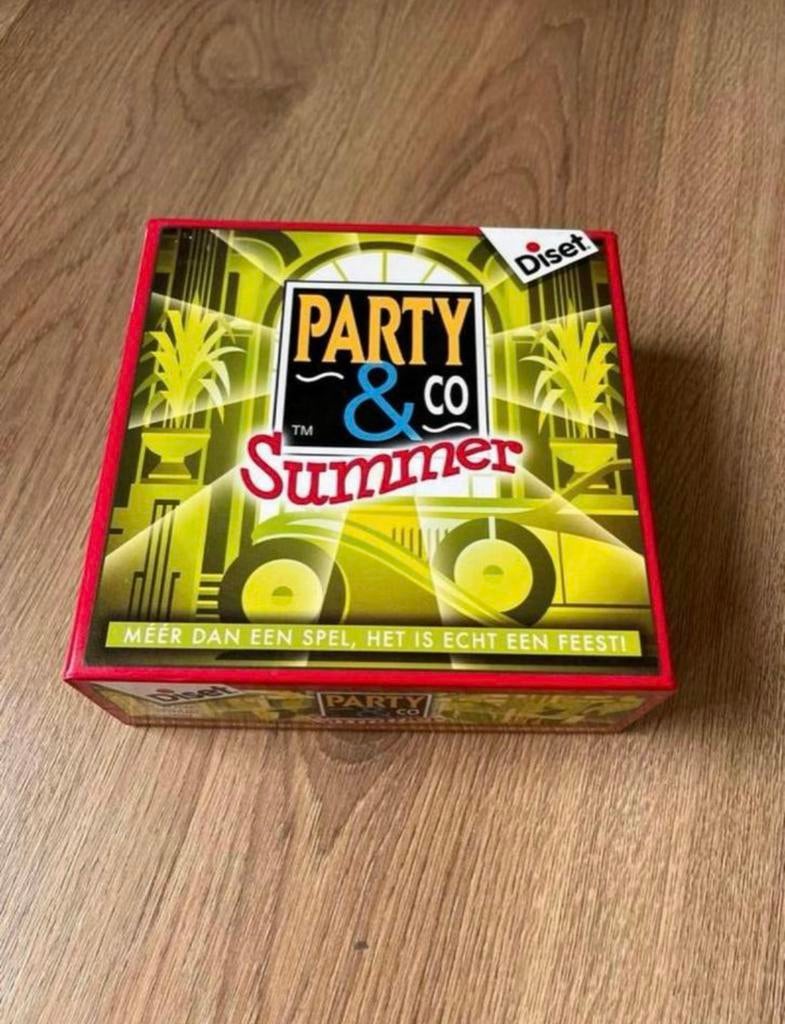 Gezelschapsspel Party & Go Summer, Hobby en Vrije tijd, Gezelschapsspellen | Bordspellen, Ophalen of Verzenden, Zo goed als nieuw