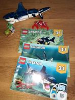 LEGO Creator 31088 Diepzee Wezens, Ophalen of Verzenden, Zo goed als nieuw, Complete set, Lego