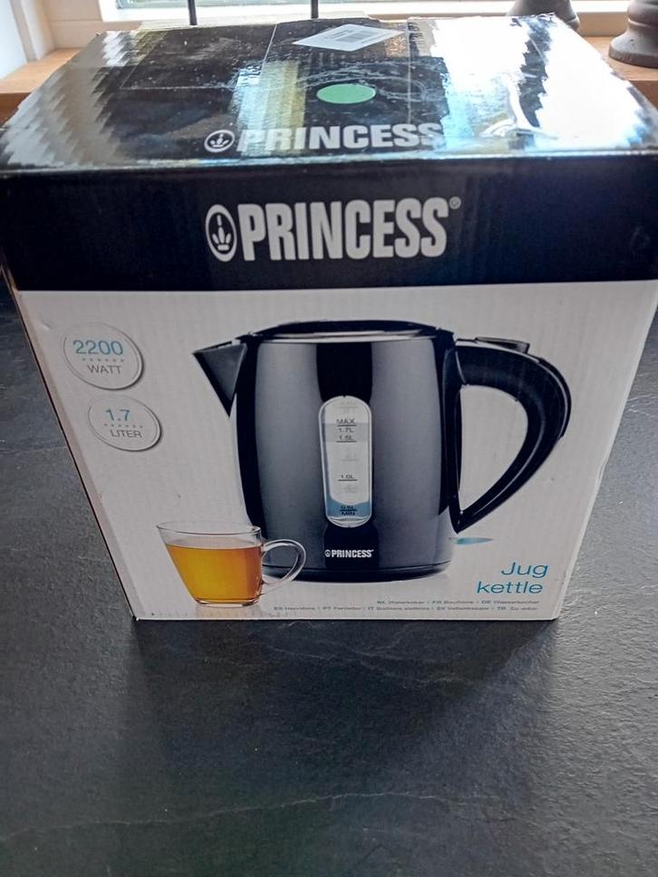 Nieuwe Princess Waterkoker - 1.7 Liter, Witgoed en Apparatuur, Waterkokers, Nieuw, 1 tot 2 liter, Draadloos, Ophalen of Verzenden